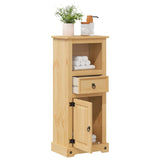 Bathroom Cabinet Corona 45x33x110 cm Solid Wood Pine 4013402