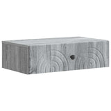 Wall-Mounted Side Table Grey Sonoma 59 x 34.5 x 17 cm 898151