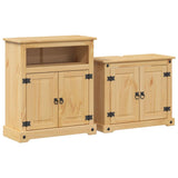2 Piece Bathroom Furniture Set Corona Solid Wood Pine 3334637