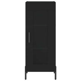Sideboard Black 34.5x34x90 cm Engineered Wood 828805