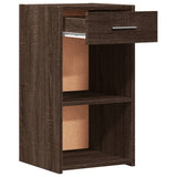 ZNTS Bedside Cabinets 2 pcs Brown Oak 35x34x65 cm Engineered Wood 840589