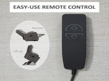 Electric Riser and Recliner Chair for Elderly, Power Lift Recliner Chair with Remote Control, Grey T3398P378875