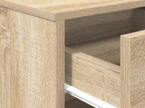 Bedside Cabinets 2 pcs with Drawer Sonoma Oak 40x34x50 cm 858772