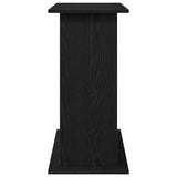 Aquarium Stand Black Oak 81x36x73 cm Engineered Wood 862152