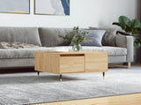 Coffee Table Sonoma Oak 55x55x36.5 cm Engineered Wood 830751