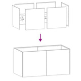 Planter Anthracite 80x40x40 cm Cold-rolled Steel 860670