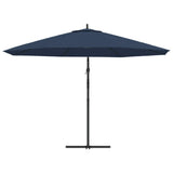 Cantilever Garden Parasol 3.5 m Blue 42198