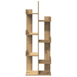 Book Cabinet Artisan Oak 48x25.5x140 cm Engineered Wood 856695