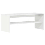 ZNTS TV Cabinet High Gloss White 100x40x40 cm Engineered Wood 861118