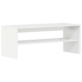 TV Cabinet High Gloss White 100x40x40 cm Engineered Wood 861118