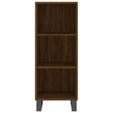 Sideboard Brown Oak 34.5x32.5x90 cm Engineered Wood 828763