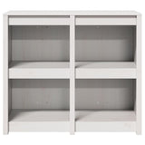 Kitchen Cabinet with Shelf MEPPEL Warm White 106 x 55 x 92 cm 868178
