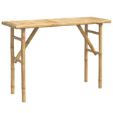 Console Table 115x39x75 cm Bamboo 368041