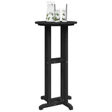 Bar Table Black 55 x 55 x 107 cm Polyethylene 42006608