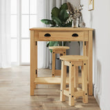 Bar Stools 2 pcs Solid Wood Pine 4005699