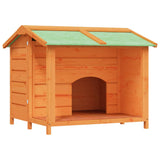 Dog Kennel Brown 96x87x80.5 cm Solid Wood Pine 172264