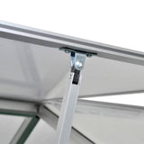 Reinforced Aluminium Greenhouse with Base Frame 4.6 m 41317