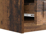 TV Cabinet Old Wood 147 x 34.5 x 27 cm Engineered Wood 895863