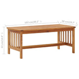 Garden Lounge Set Natural wood Solid Acacia wood Large Seats Many 3057973