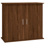 Aquarium Stand Brown Oak 81x36x73 cm Engineered Wood 833630