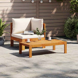 2 Piece Garden Sofa Set with Cushions Solid Wood Acacia 367626