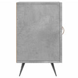 TV Cabinet Concrete Grey 150x30x50 cm Engineered Wood 829072