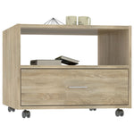 Coffee Table Sonoma Oak 55x55x40 cm Engineered Wood 810929