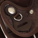 Western Horse Saddle Brown Genuine leather 17 inches 91349