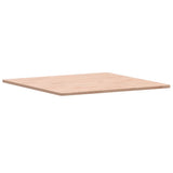Table Top 70x70x1.5 cm Square Solid Wood Beech 355951