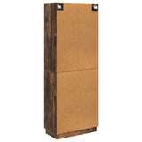 Cabinet Set 2 pcs Smoked Oak Engineered Wood 3416786