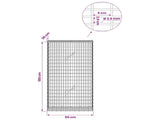 Gabion with 3.5 mm Wire and 5x2.5 cm Mesh 50x20x100 cm 3461659