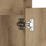LED Bedside Cabinet Artisan oak 38 x 34 x 61 cm Engineered wood 874145