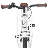 Kids Bike 22 Inches for 7-12 Years Old White 42009276