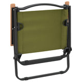 Camping Chair Set of 2 Green 319483