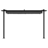 Gazebo 300 x 300 x 200 cm Anthracite Polyester 4003972