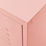 TV Cabinet Pink 105x35x50 cm Steel 336229
