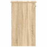Computer Tower Stand with Drawer Sonoma Oak 35x45x77 cm 858742