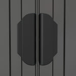 Garden Shed Light Grey 192x606x223 cm Galvanised Steel 3147443