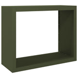 Firewood Rack Green 100x40x80 cm Steel 850978