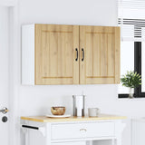 Kitchen Wall Cabinets 2 pcs Lucca Artisan Oak Engineered Wood 853816