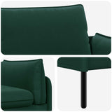 2-Seater Sofa 2-Seater Dark Green 188 x 81 x 89 cm Velvet 42048614