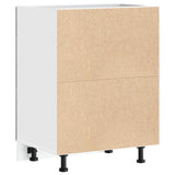 Kitchen Base Cabinet Lyon Concrete Grey Engineered Wood 854253
