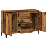 Sideboard Old Wood 102x35x70 cm Engineered Wood 856486