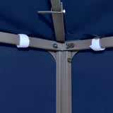 2-Tier Gazebo Top Cover 310 g/m 4x3 m Blue 44759