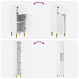3 Piece Bathroom Cabinet Set ARNHEM Engineered Wood 3417850