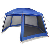 ZNTS Pool Tent with Removable Fly & Mesh Walls Azure Blue 512x458 cm 4100625