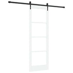 Sliding Door Manual ORKDAL White 73.5 x 211 cm Wood and metal 3332466