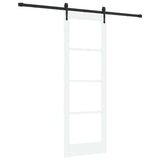 Sliding Door Manual ORKDAL White 73.5 x 211 cm Wood and metal 3332466