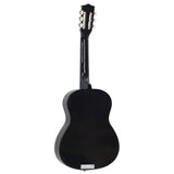 8 Piece Classical Guitar Beginner Set Black 3/4 36" 70119