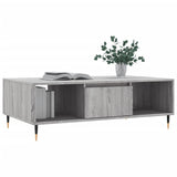 Coffee Table Grey Sonoma 104x60x35 cm Engineered Wood 827082